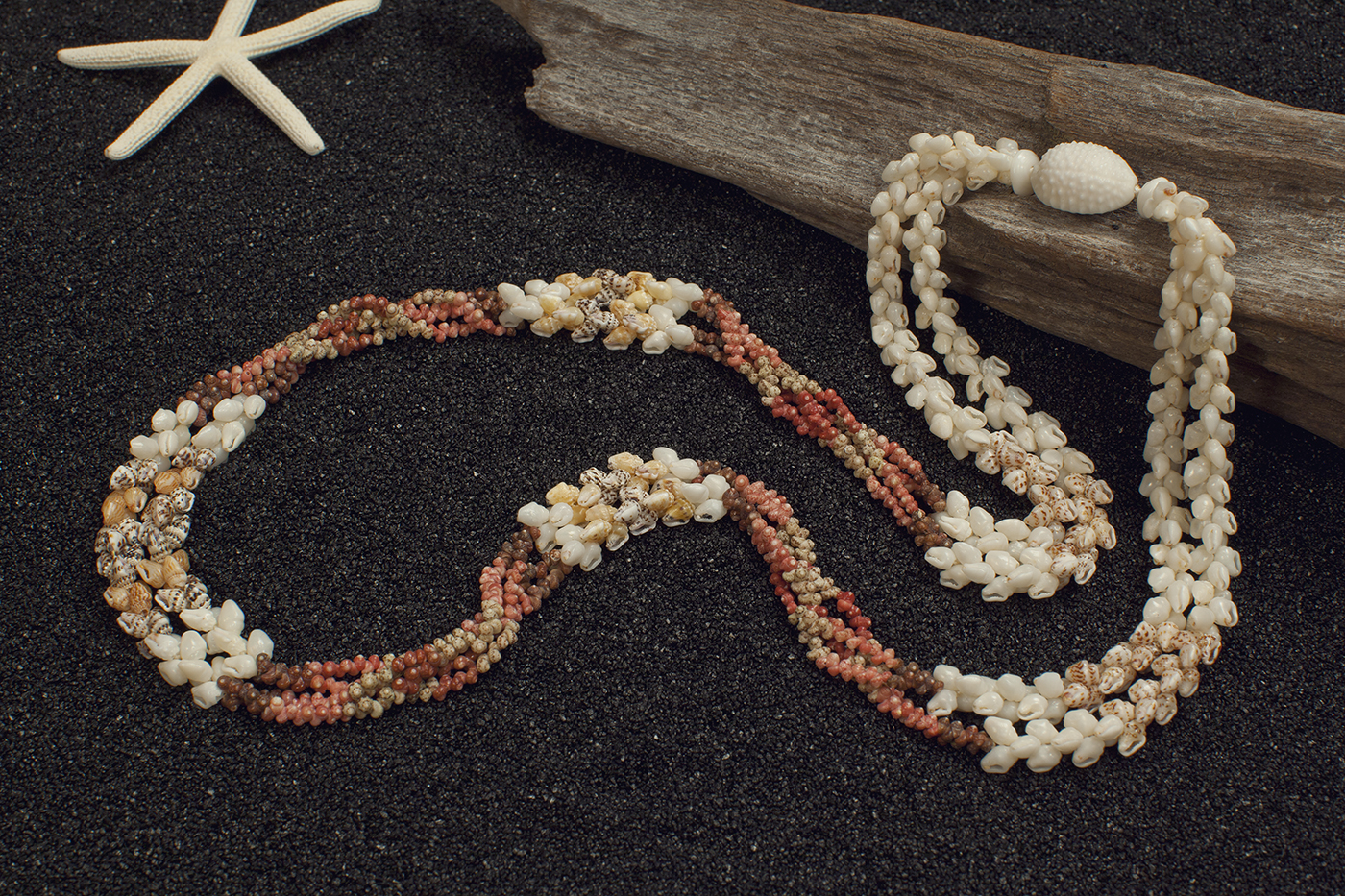 Kauai Curators Ni ihau Shell Lei Custom Shell Jewelry Fine