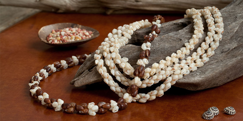 Photo ofCertified Ni'ihau Gem Shells and Lei